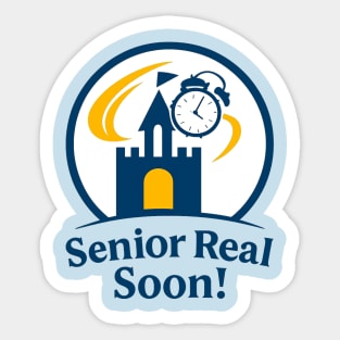 Senior Real Soon! - T-Shirt Clear Design Sticker